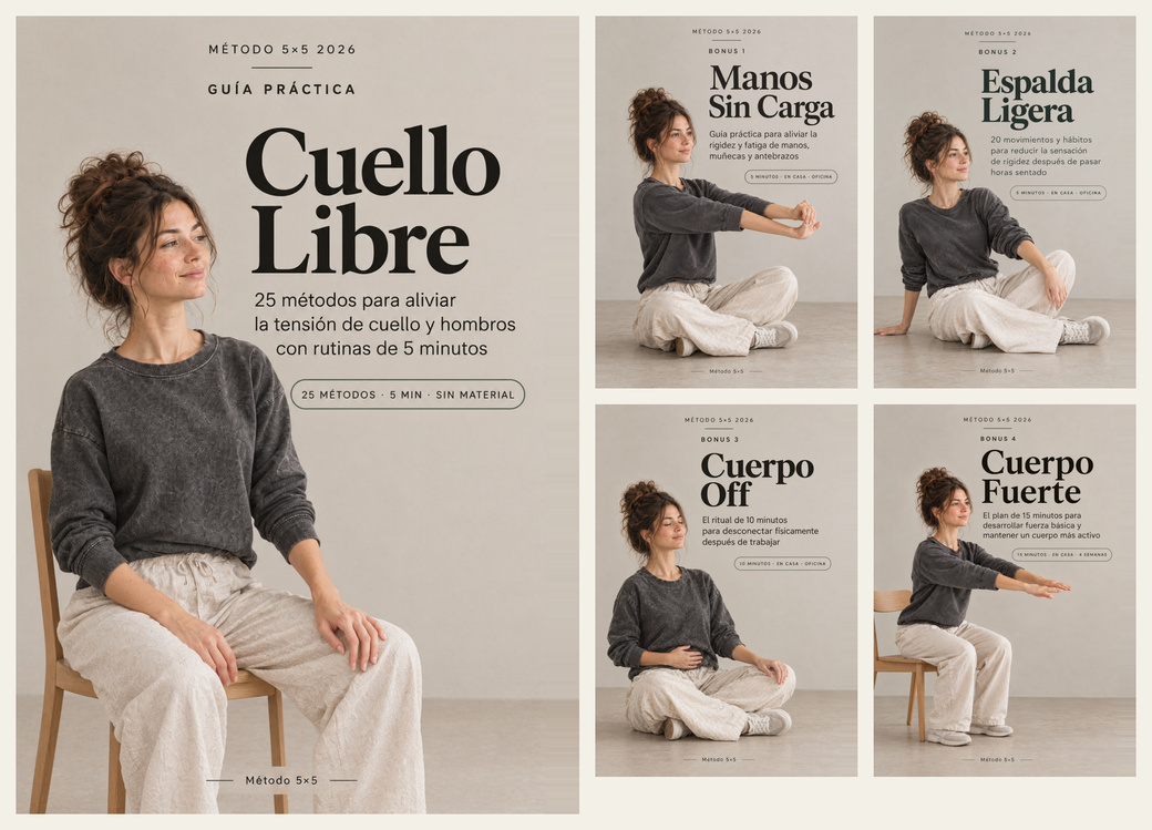 Pack completo Método 5×5 — 5 guías en PDF